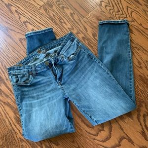 Kut from the Kloth boyfriend straight blue jeans, stretch, size 8